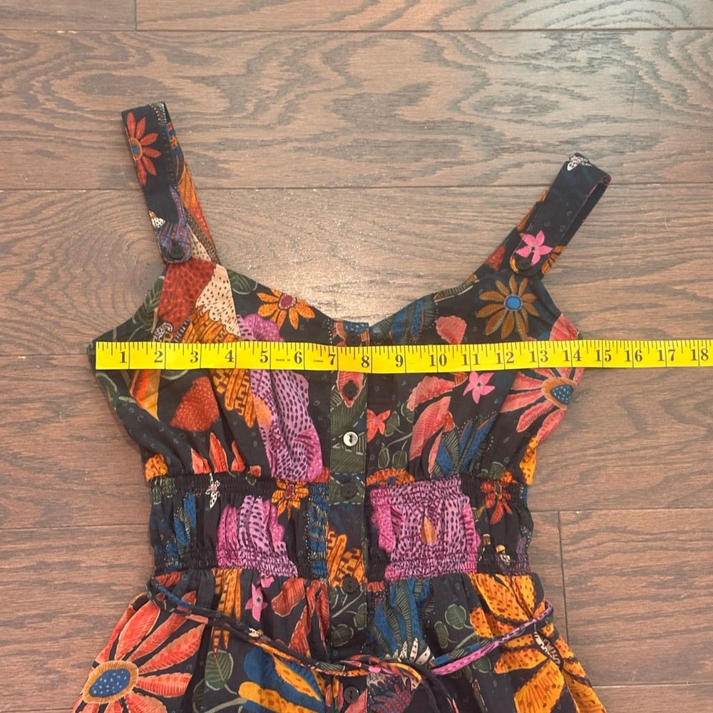 SAL ROSA Cotton/Silk Tropical Print Dress Size XS - Picture 5 of 8